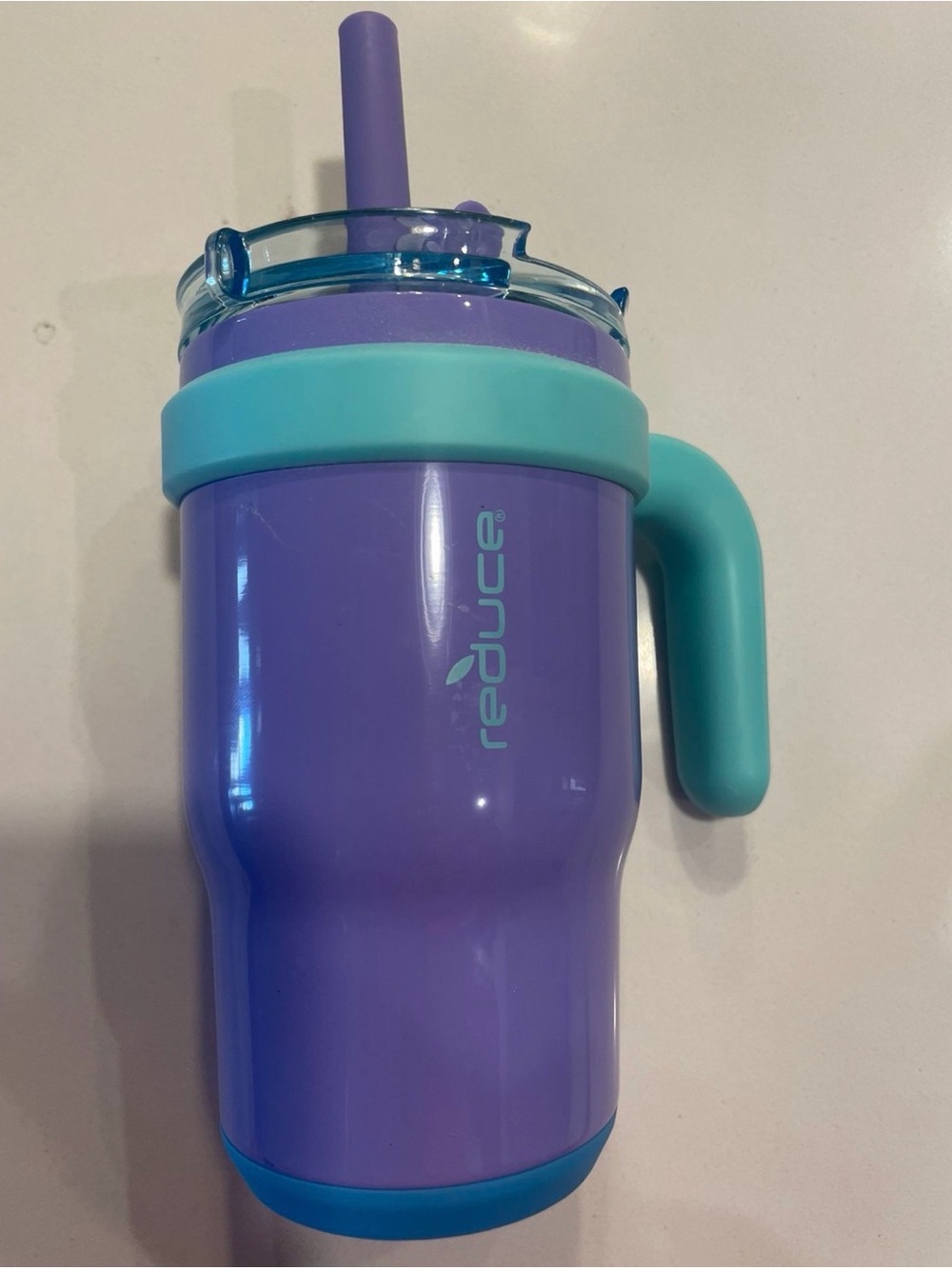 Reduce Kids Purple & Teal Insulated Sipper Cup with Handle